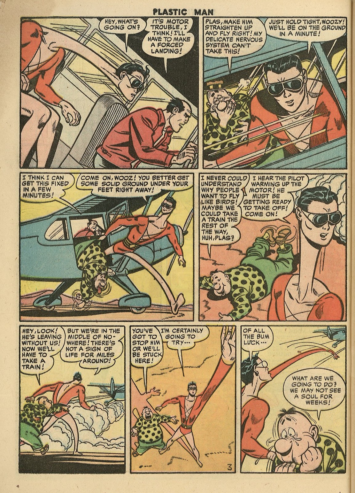 Plastic Man (1943) Issue #28 - Page 44