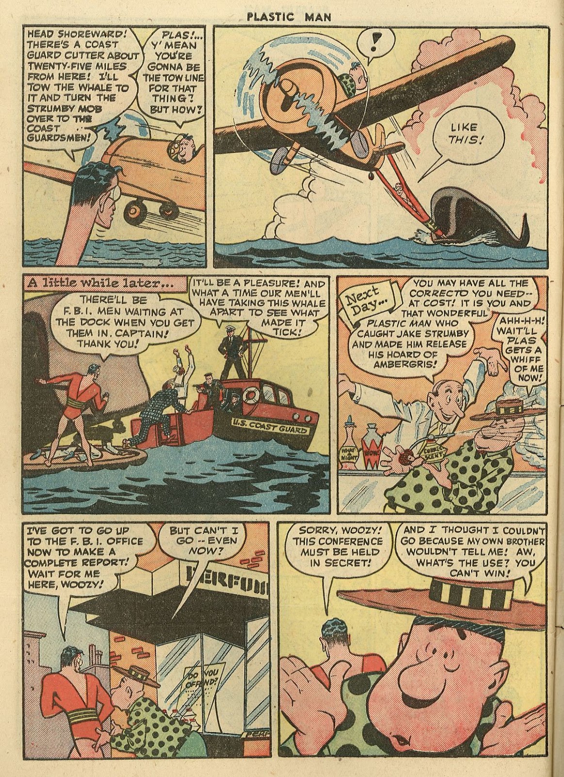 Plastic Man (1943) Issue #3 - Page 50