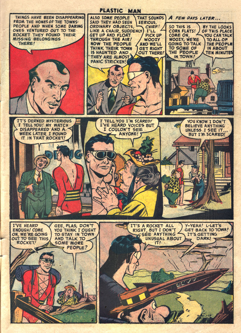 Plastic Man (1943) Issue #36 - Page 3