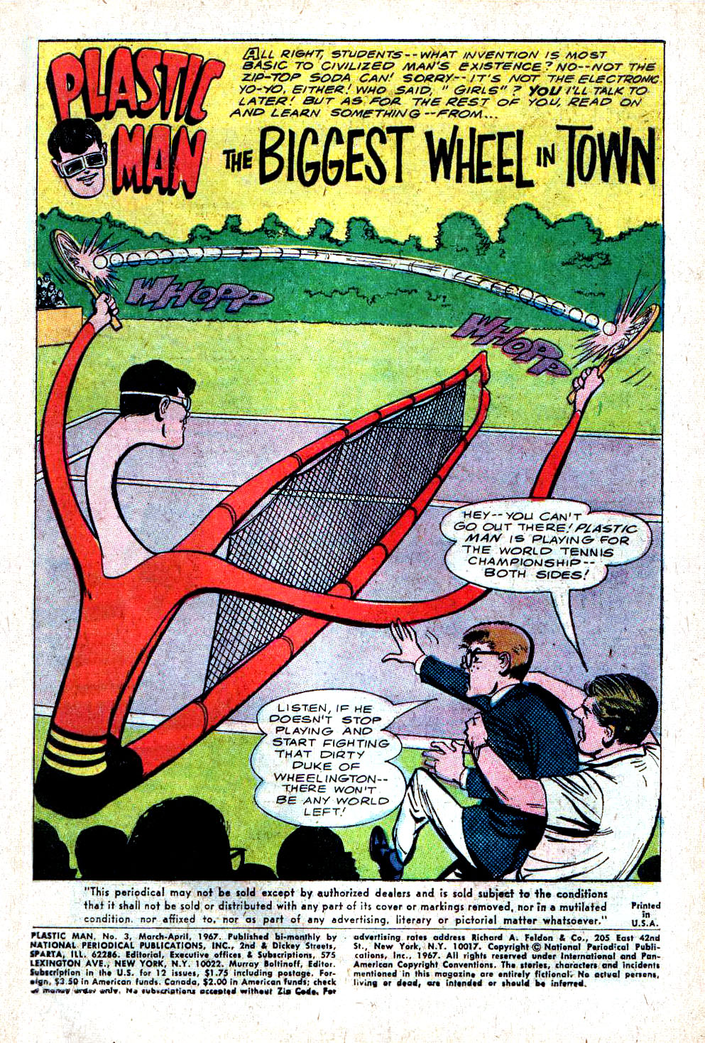Plastic Man (1966) Issue #3 - Page 2