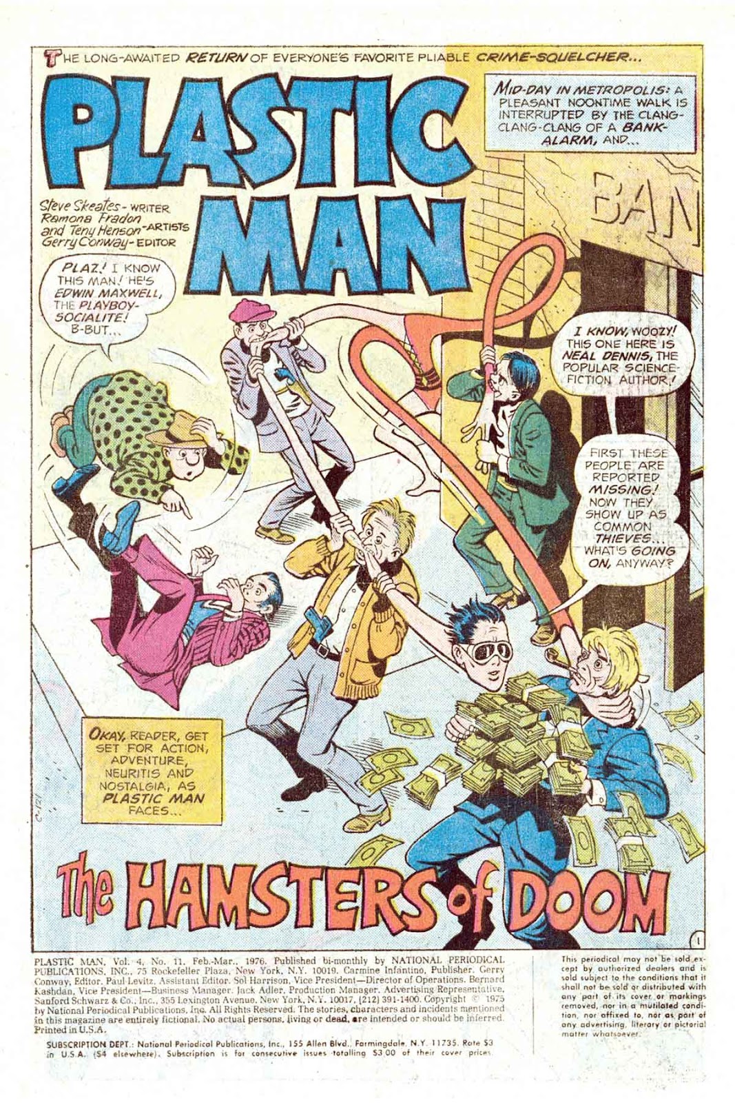Plastic Man (1976) Issue #11 - Page 2