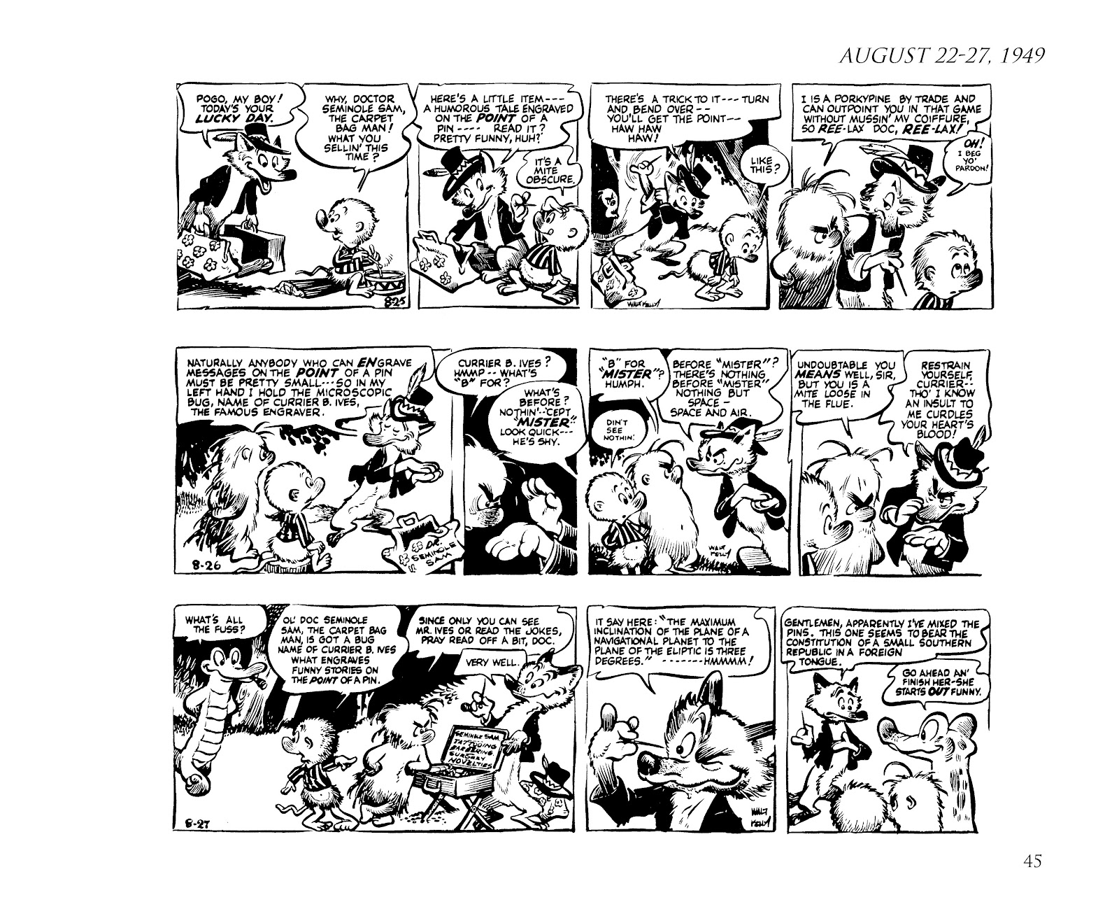 Pogo by Walt Kelly: The Complete Syndicated Comic Strips TPB_1_(Part_1) - Page 63