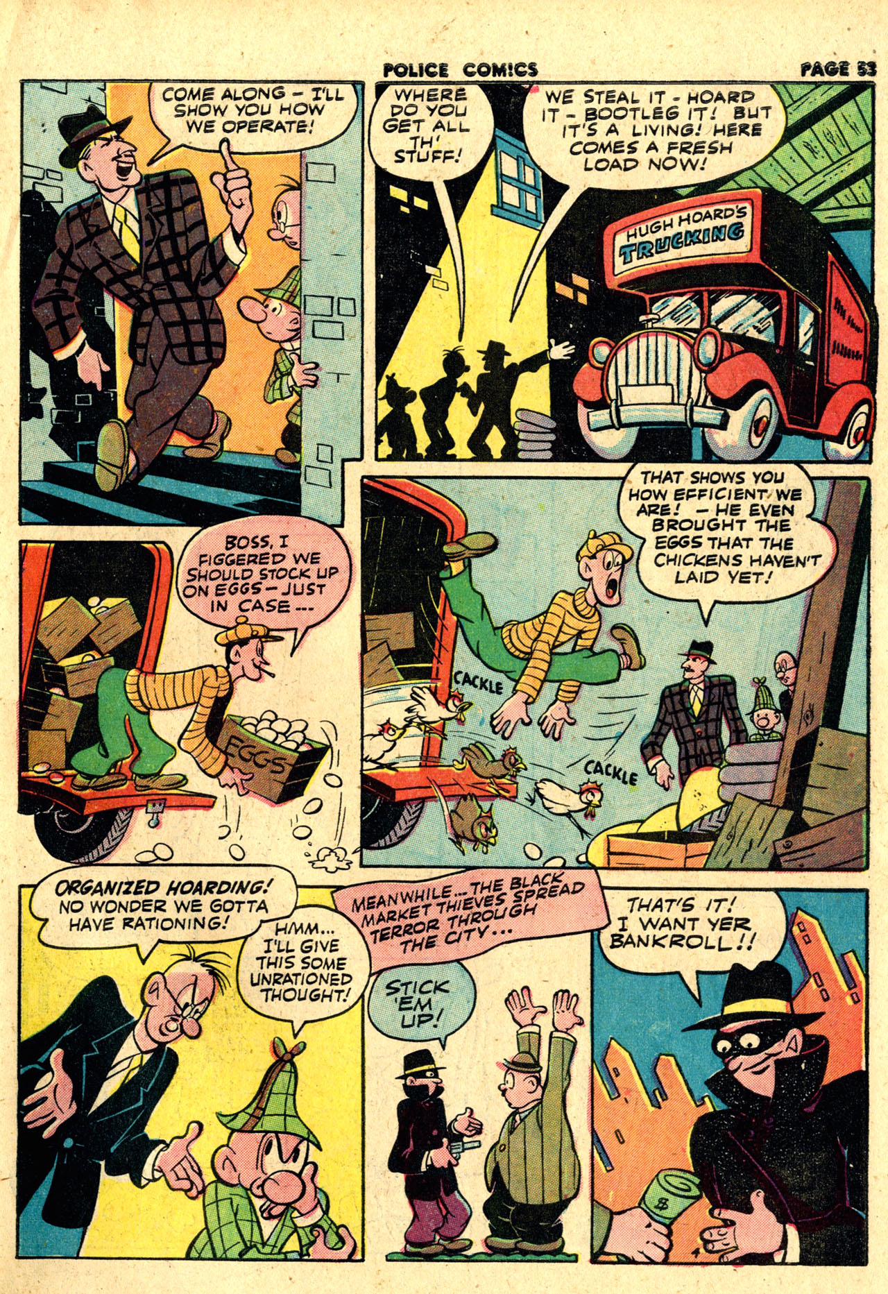 Police Comics Issue #19 - Page 55