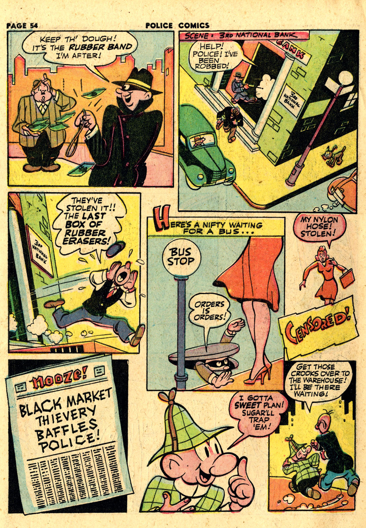 Police Comics Issue #19 - Page 56
