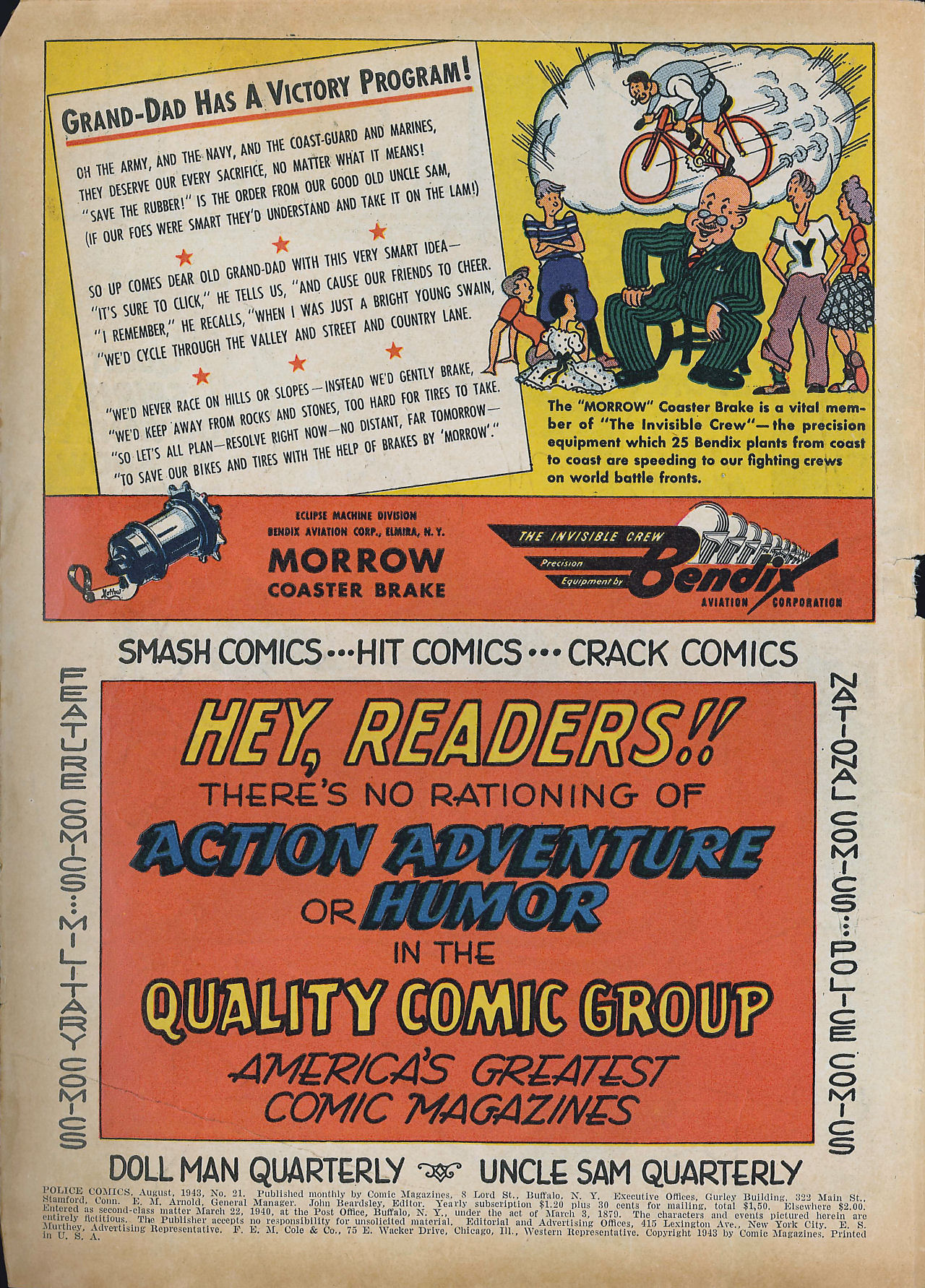 Police Comics Issue #21 - Page 2