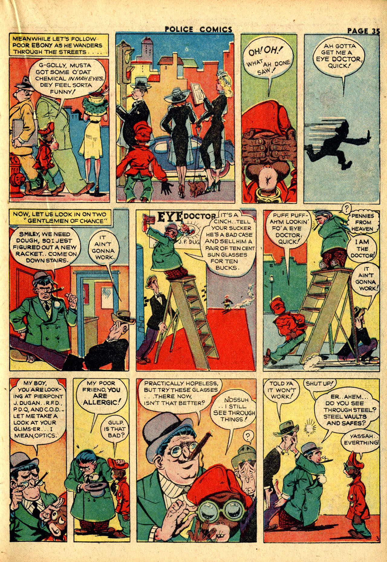 Police Comics Issue #23 - Page 37