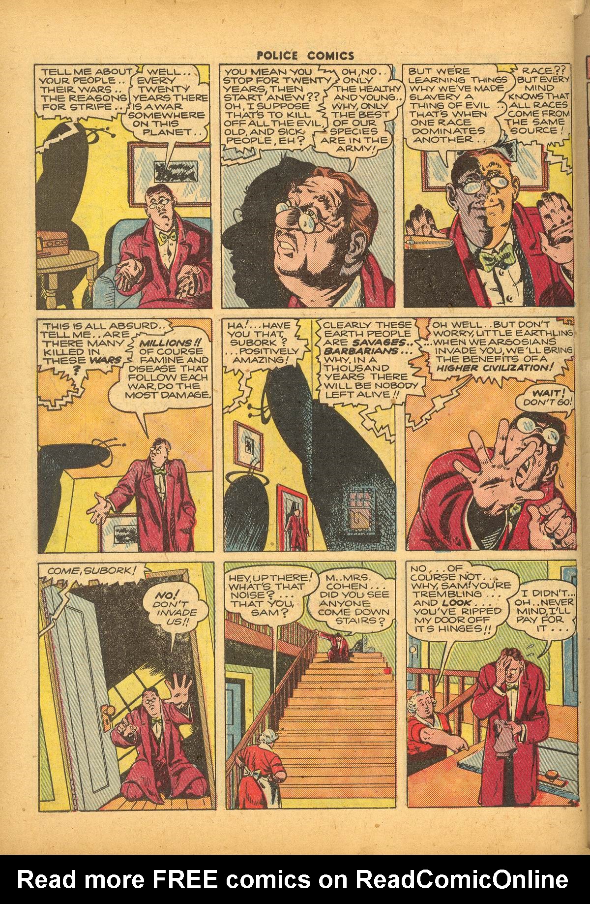 Police Comics Issue #40 - Page 55