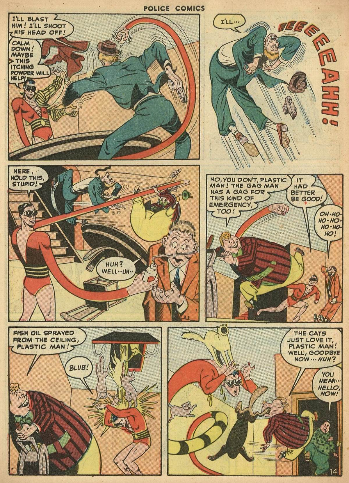 Police Comics Issue #67 - Page 16