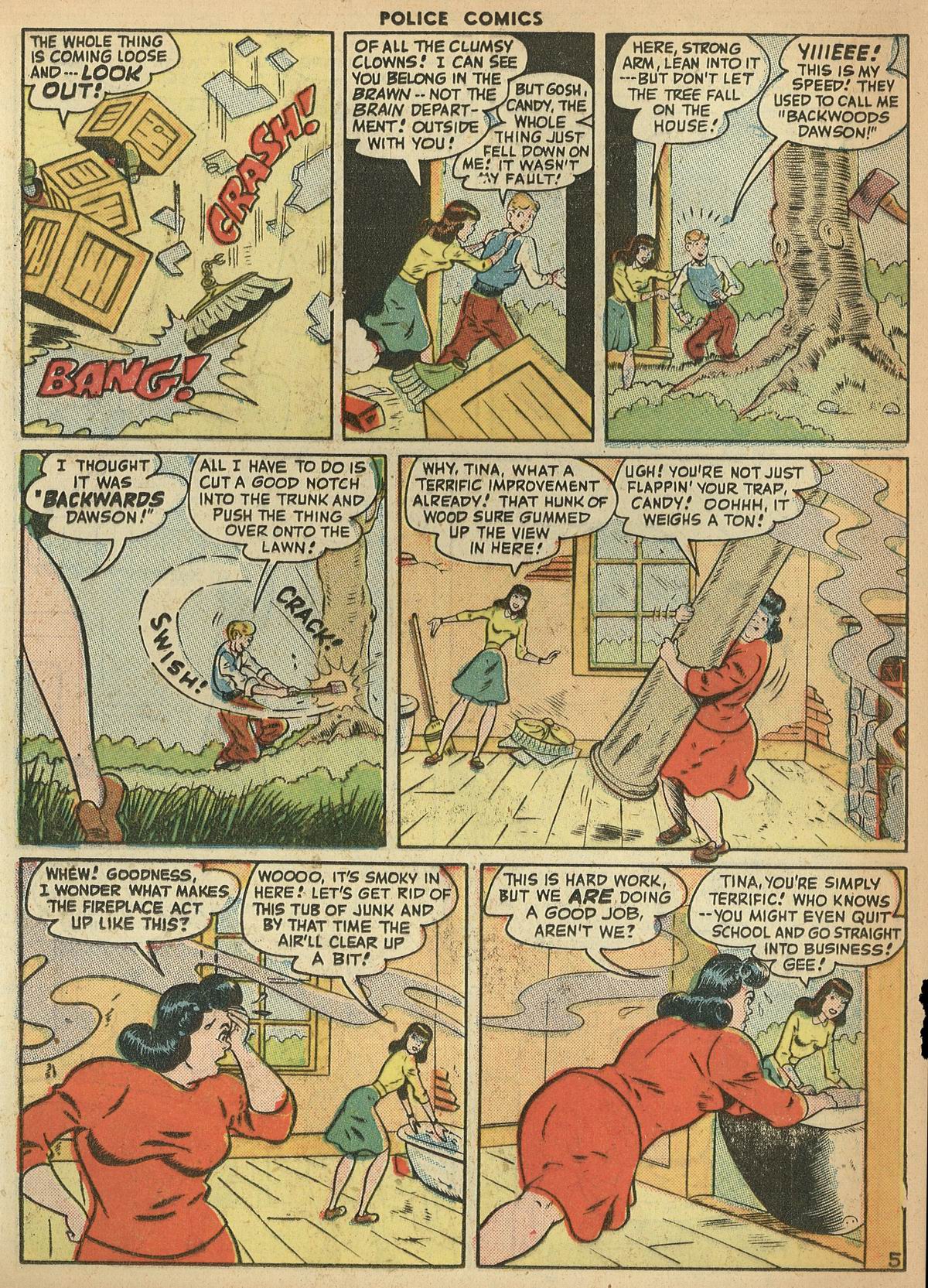 Police Comics Issue #67 - Page 34