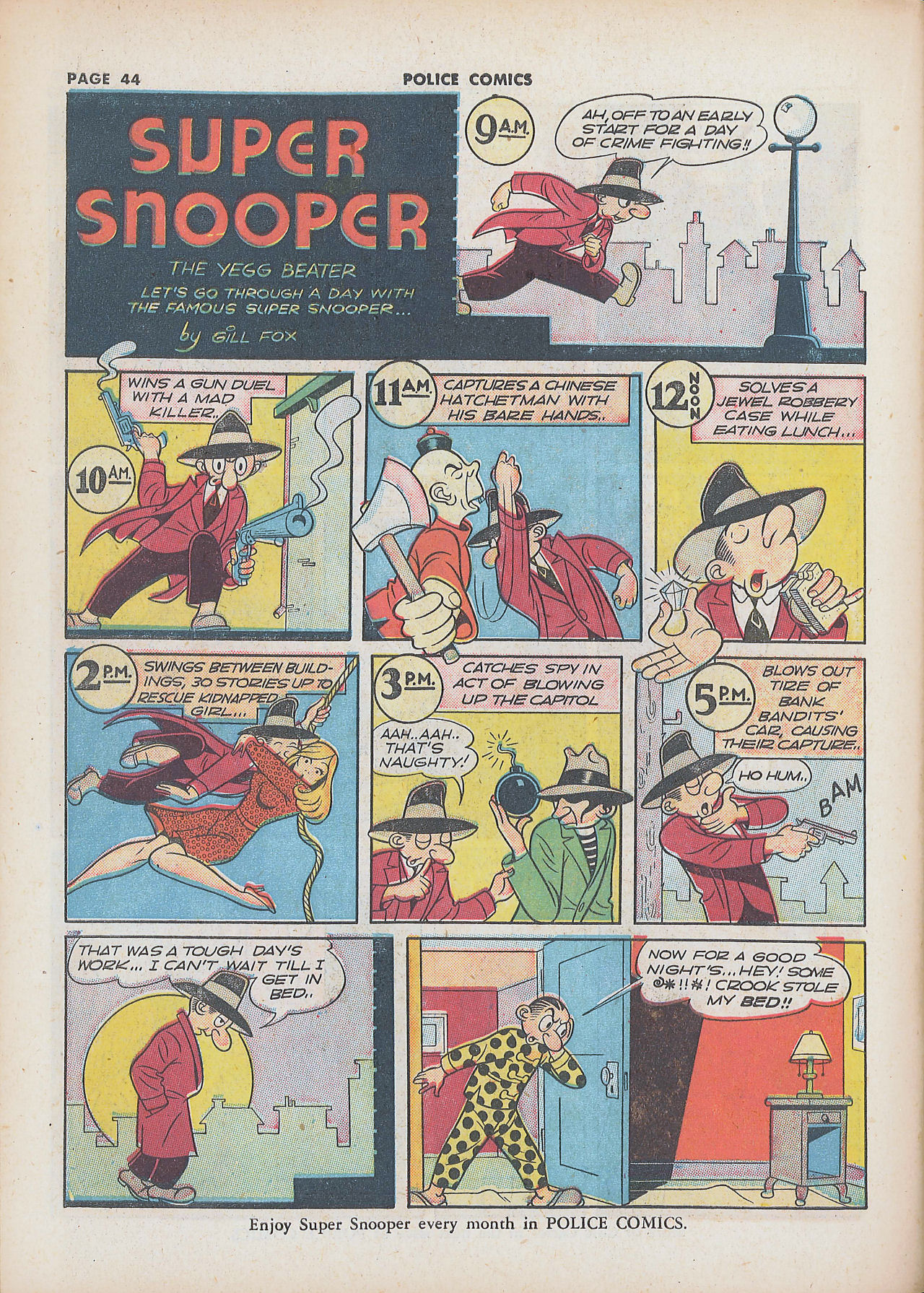 Police Comics Issue #8 - Page 48