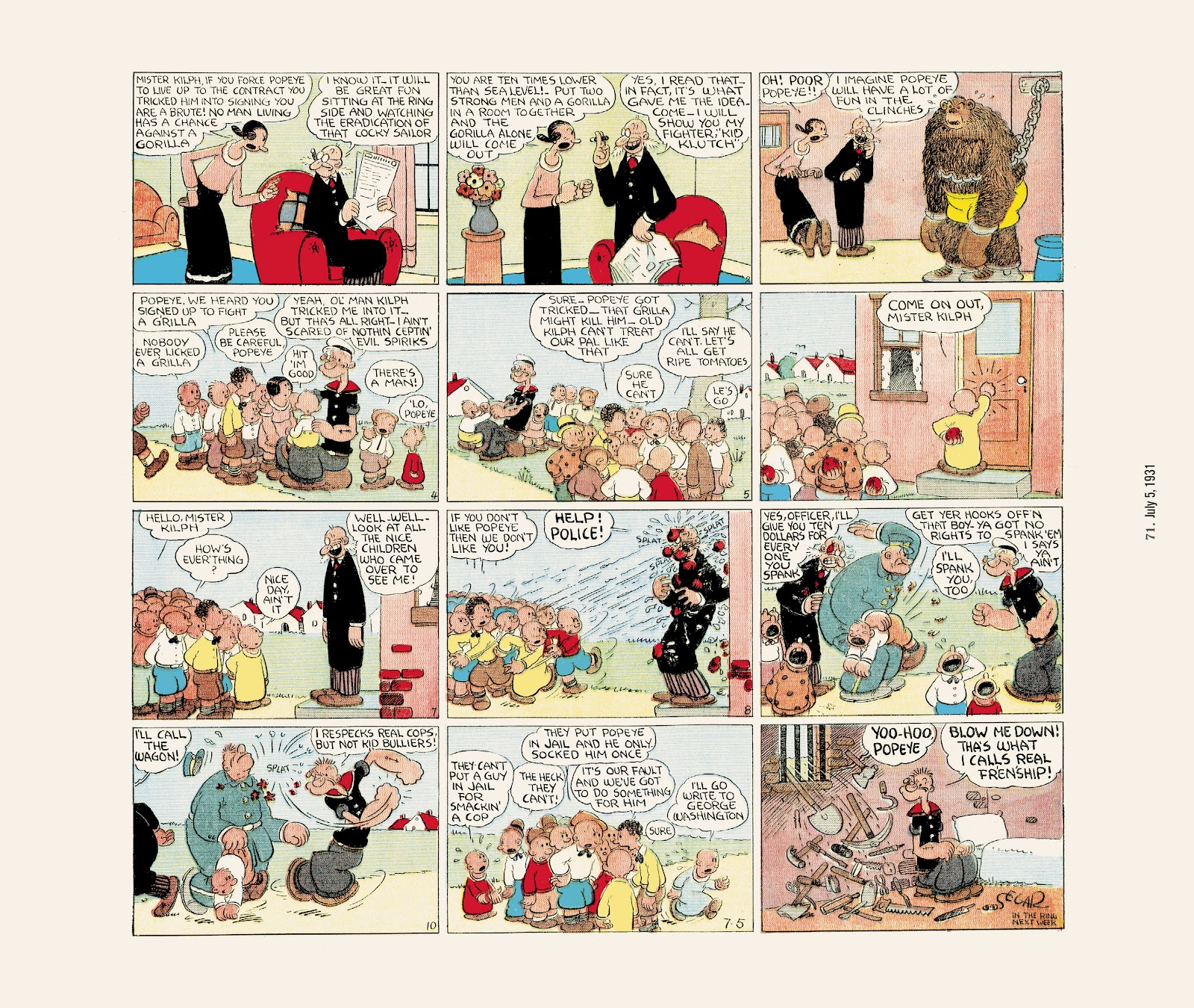 Popeye (2021-) Olive Oyl and Her Sweety - Page 83