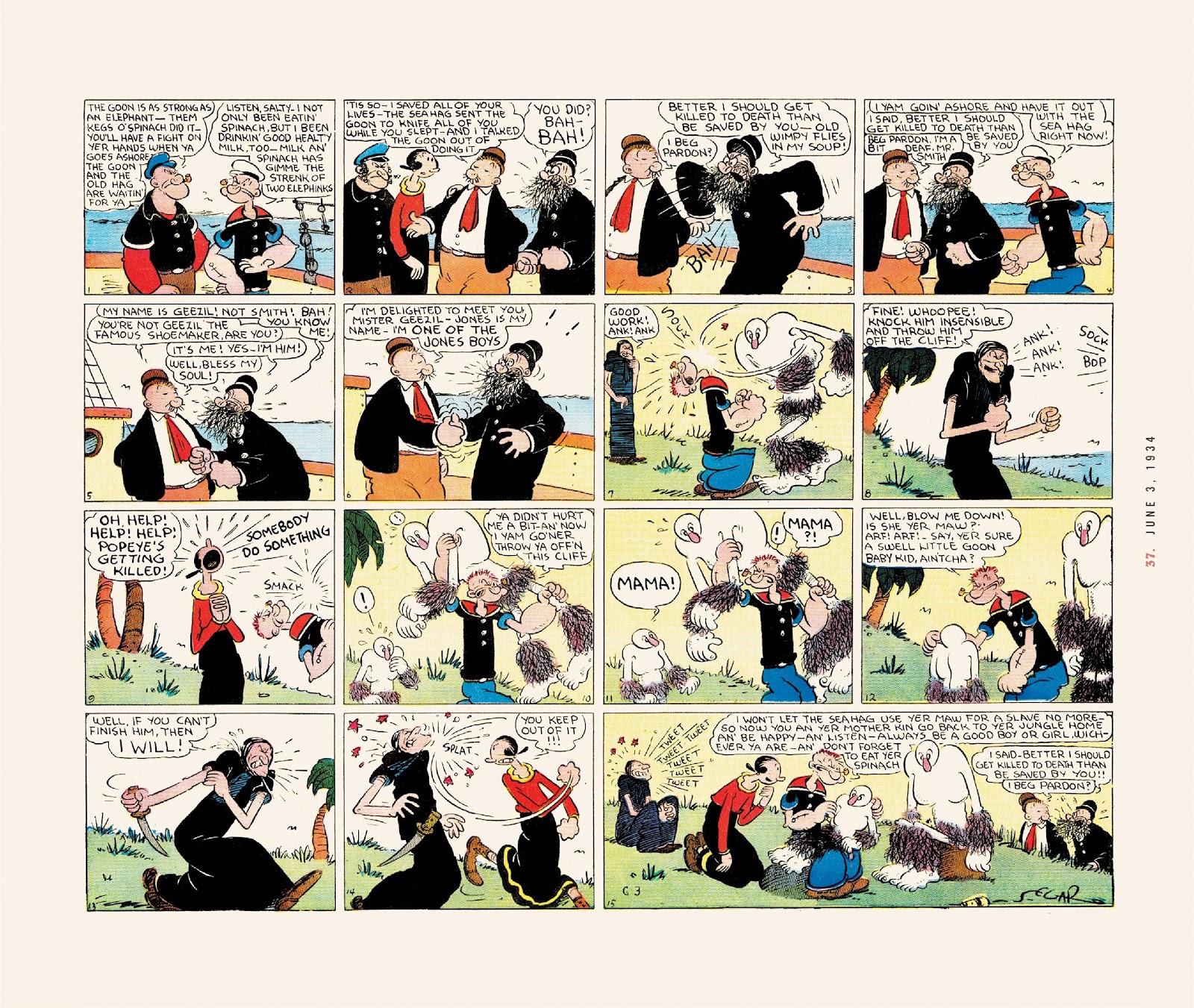 Popeye (2021-) The Sea Hag & Alice the Goon - Page 38
