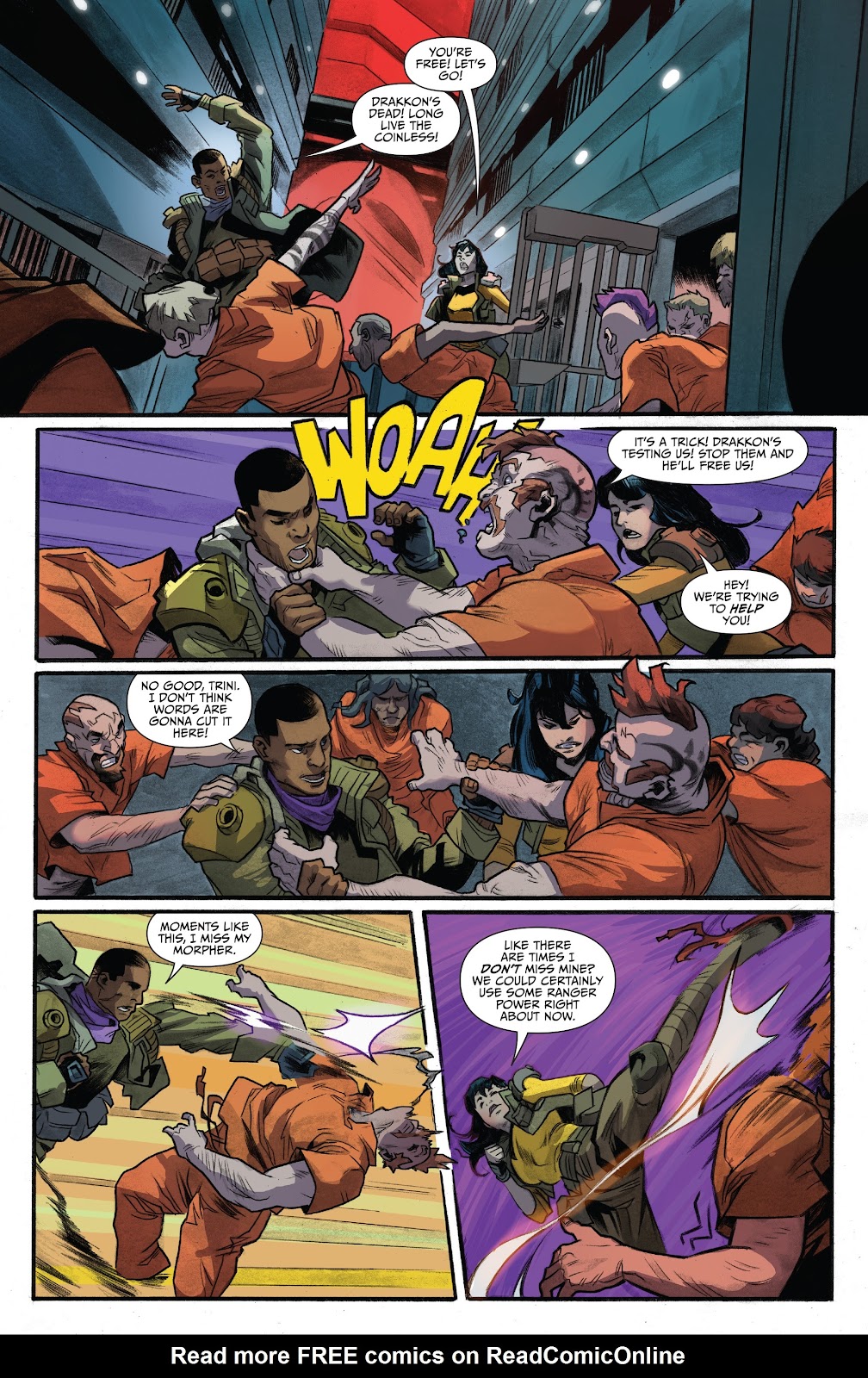 Power Rangers: Drakkon New Dawn Issue #1 - Page 12
