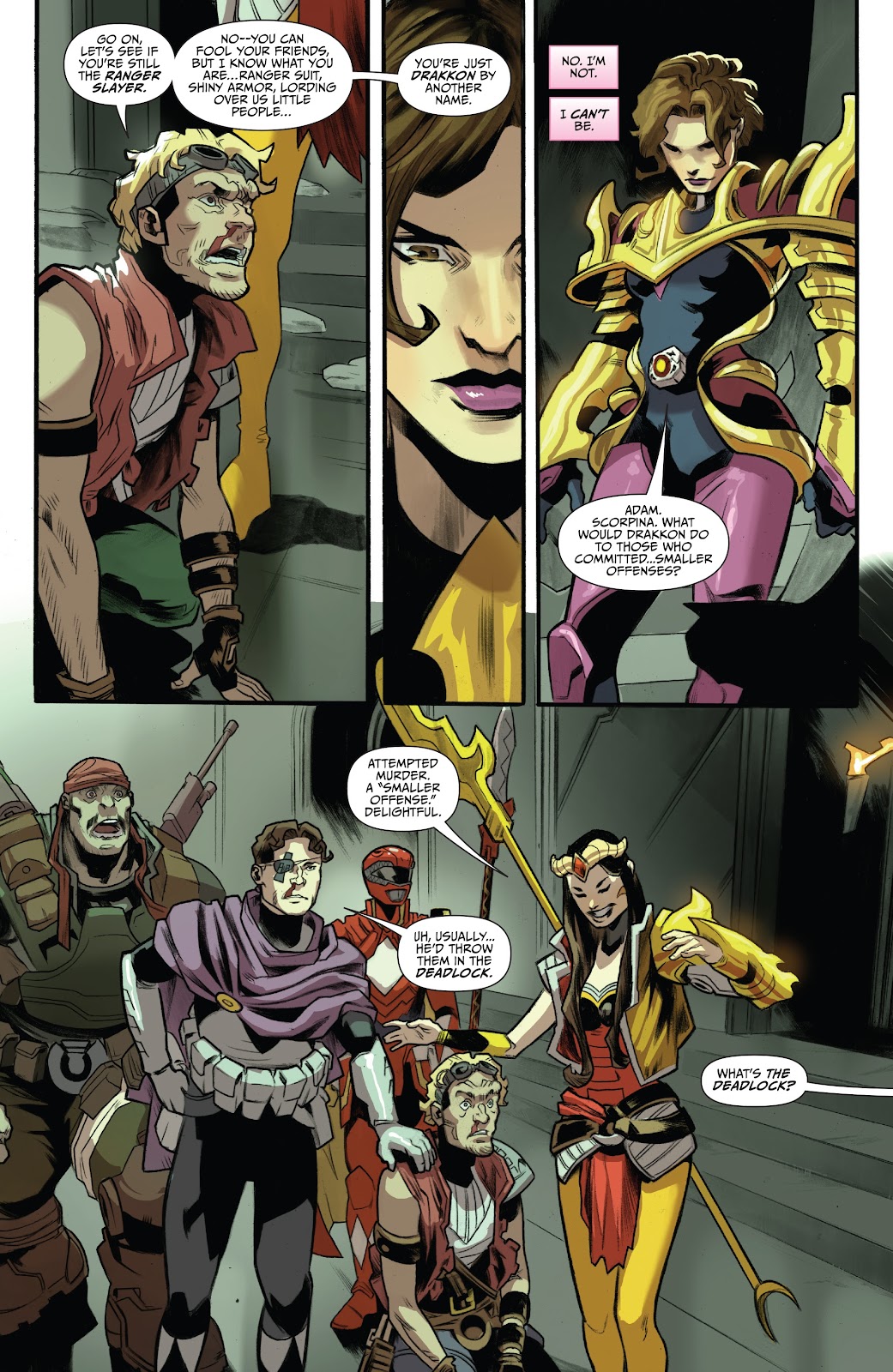 Power Rangers: Drakkon New Dawn Issue #1 - Page 6