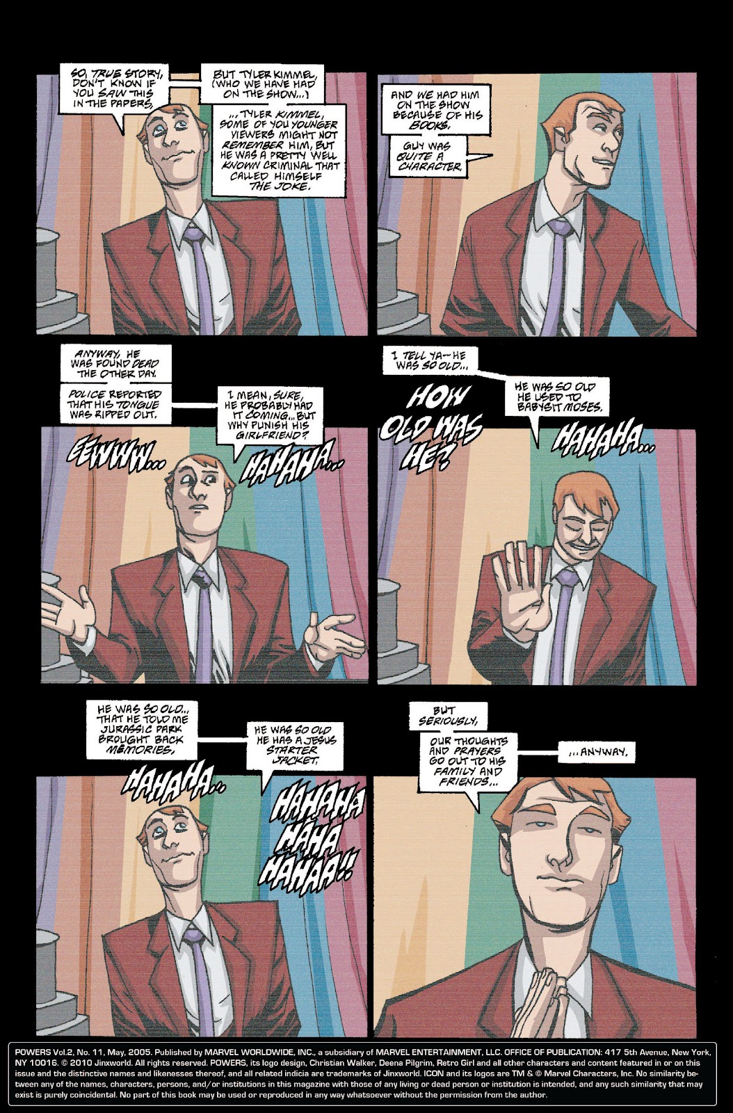 Powers (2004) Issue #11 - Page 2