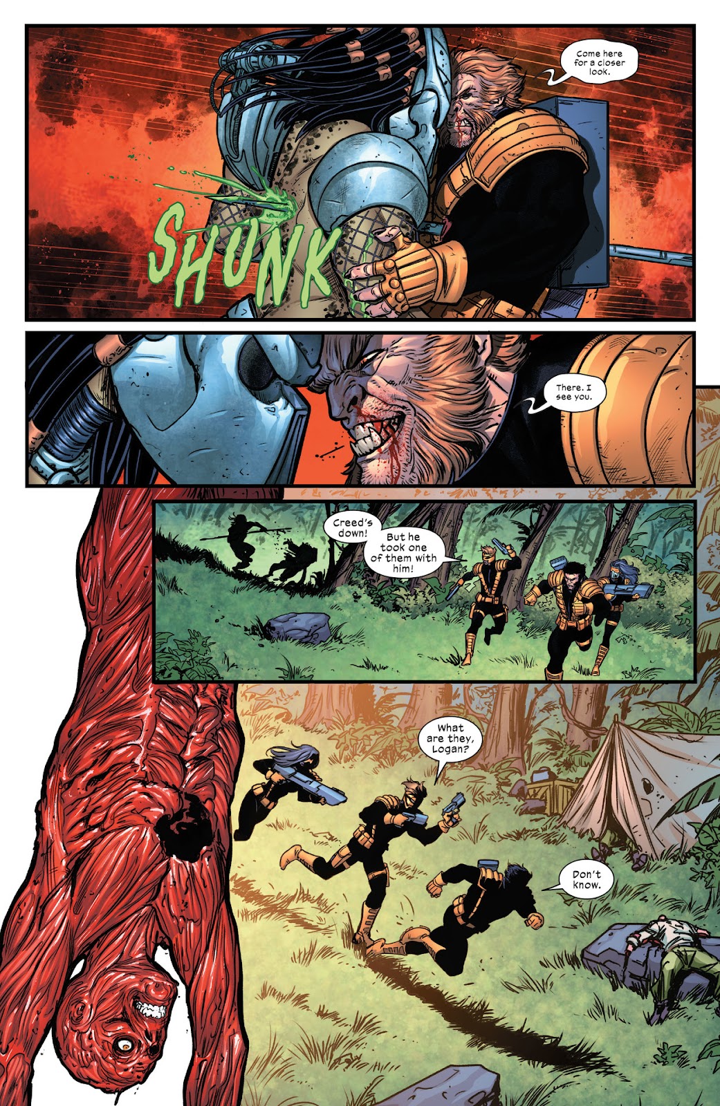 Predator vs. Wolverine Issue #2 - Page 12