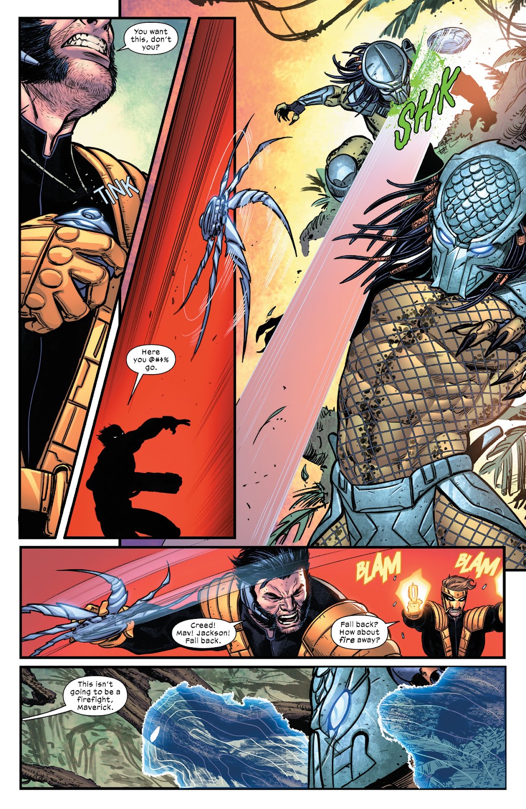 Predator vs. Wolverine Issue #2 - Page 9