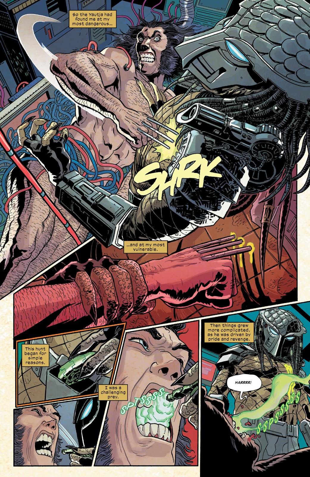 Predator vs. Wolverine Issue #3 - Page 8