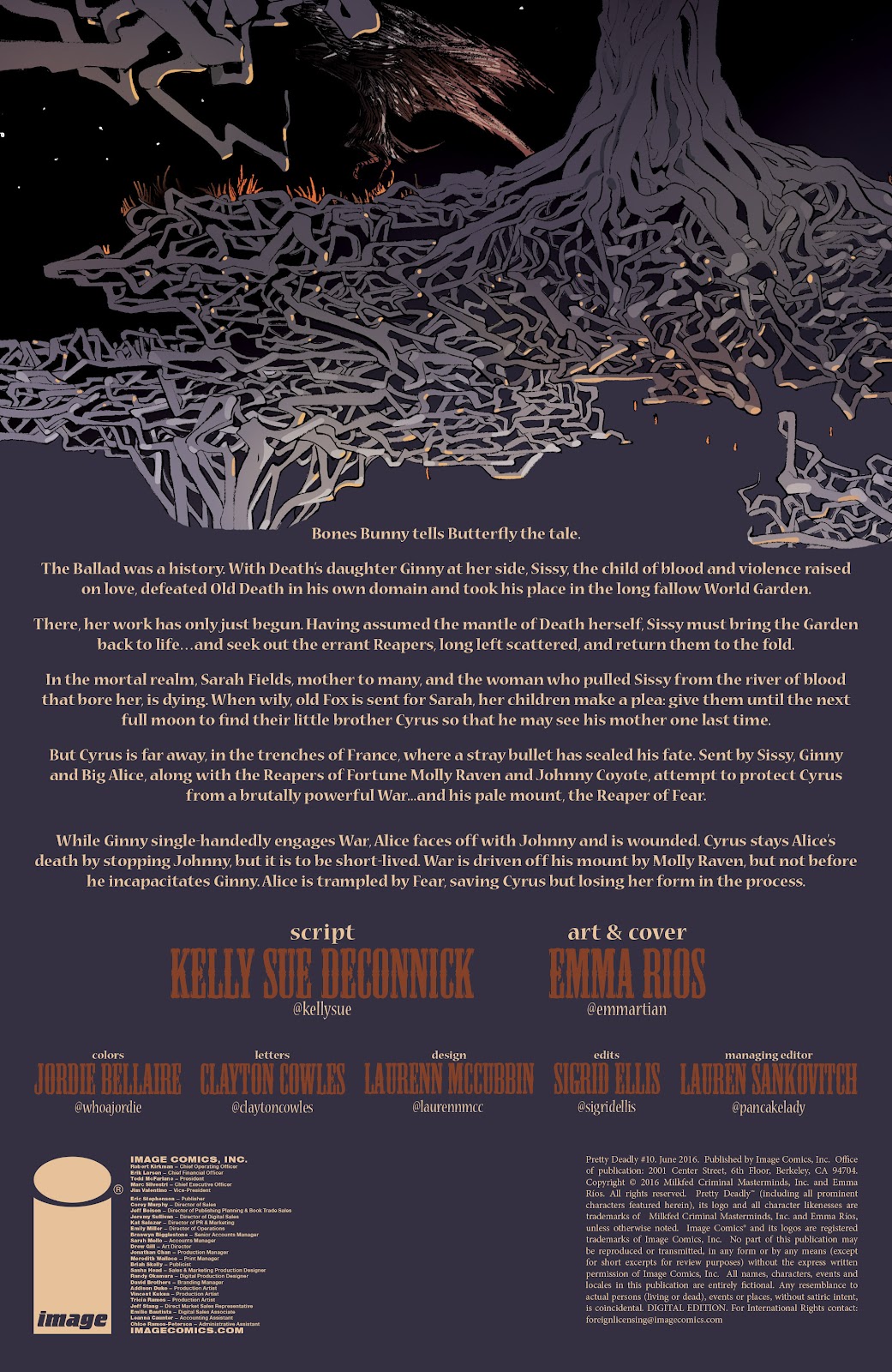 Pretty Deadly Issue #10 - Page 2