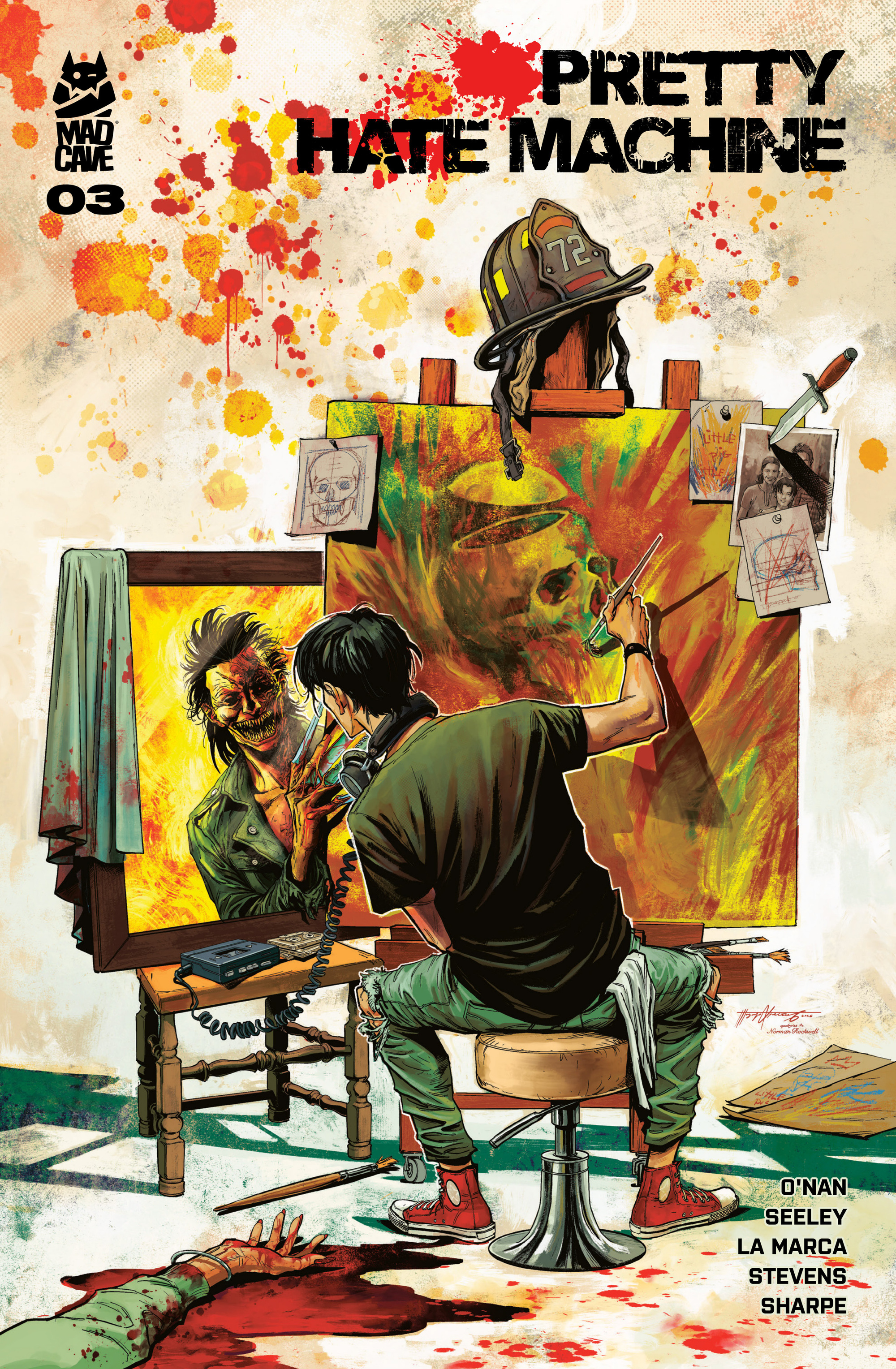 Pretty Hate Machine Issue #3 - Page 1