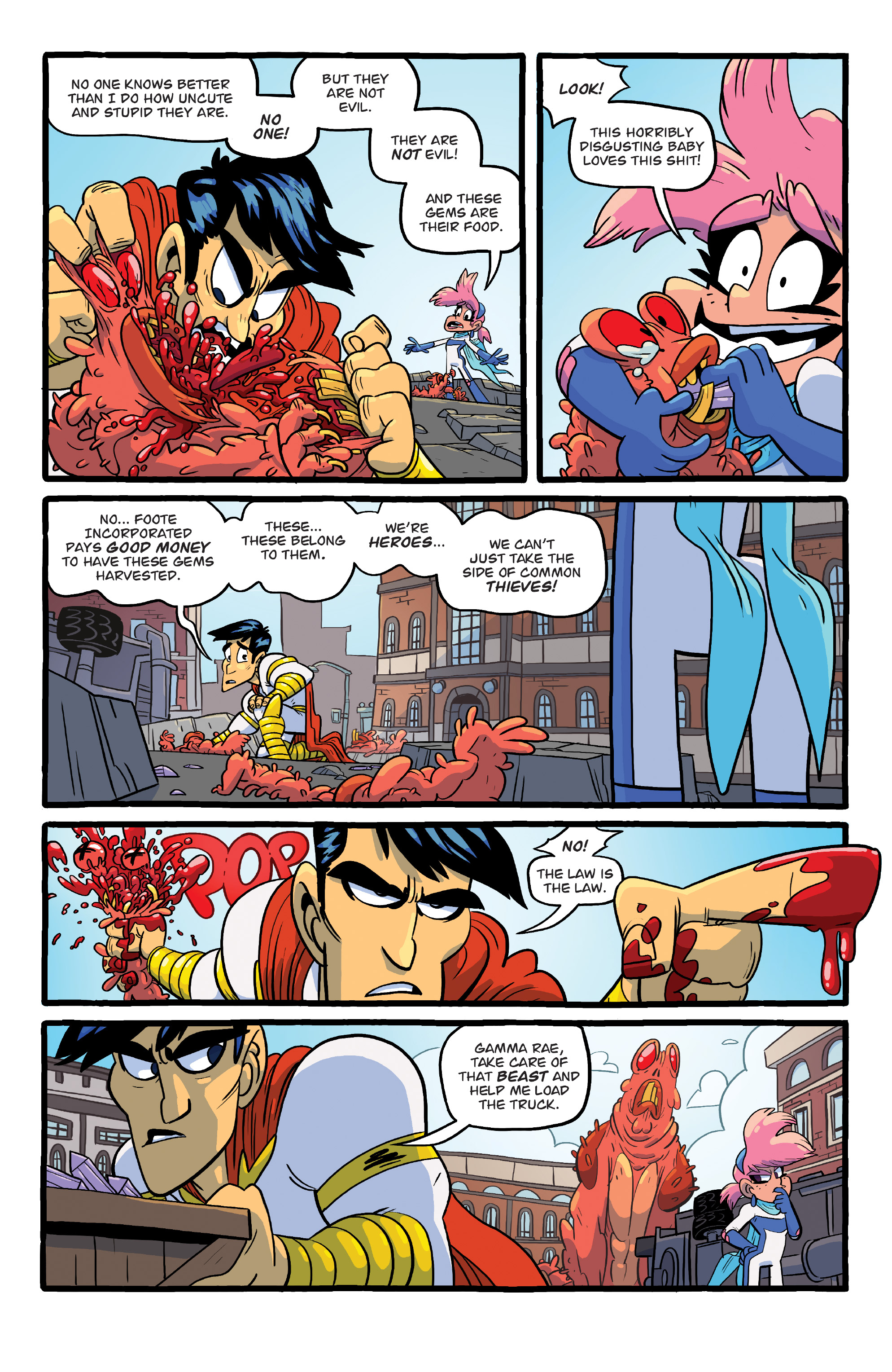 Pretty Violent Issue #3 - Page 7