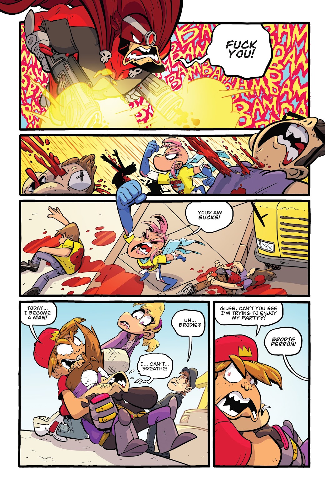 Pretty Violent Issue #6 - Page 4