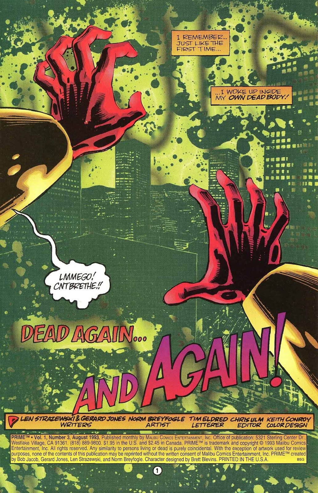 Prime (1993) Issue #3 - Page 3