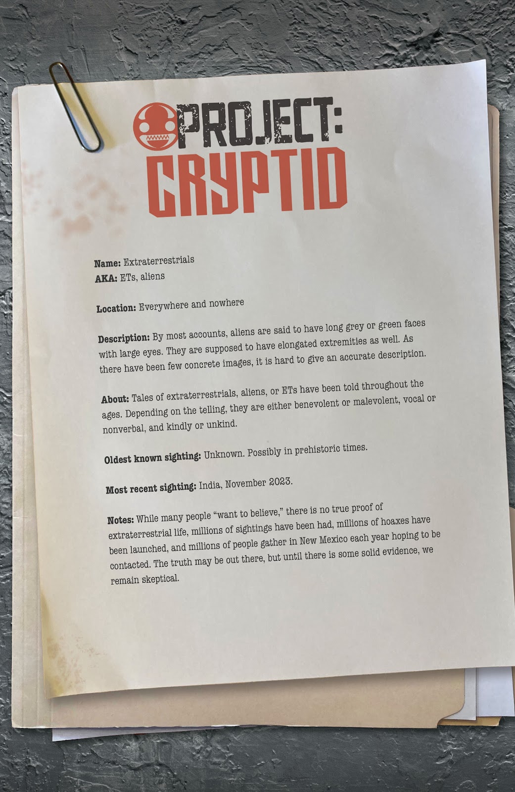 Project Cryptid Issue #5 - Page 31