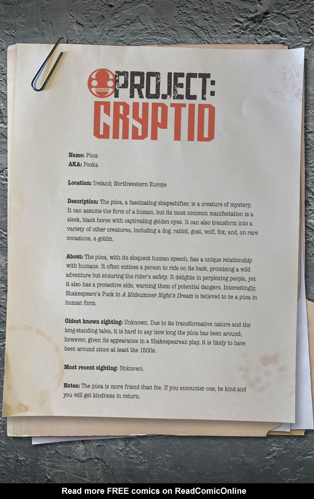 Project Cryptid Issue #9 - Page 14