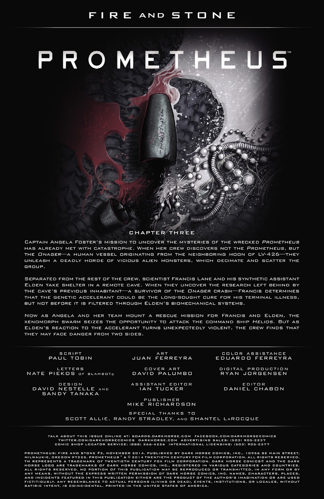 Prometheus - Fire and Stone Issue #3 - Page 2