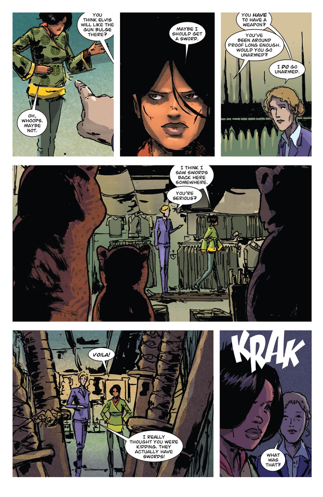 Proof: Endangered Issue #1 - Page 18