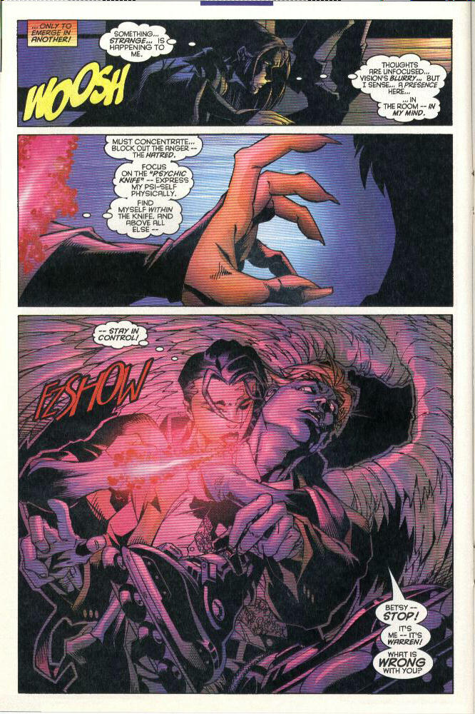Psylocke & Archangel Crimson Dawn Issue #1 - Page 11