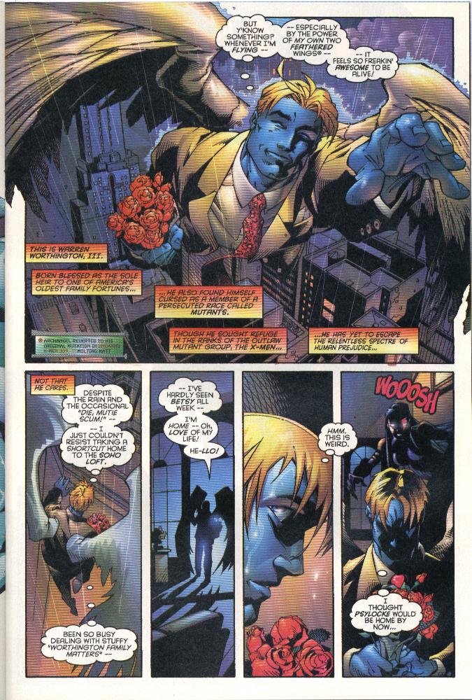 Psylocke & Archangel Crimson Dawn Issue #1 - Page 5