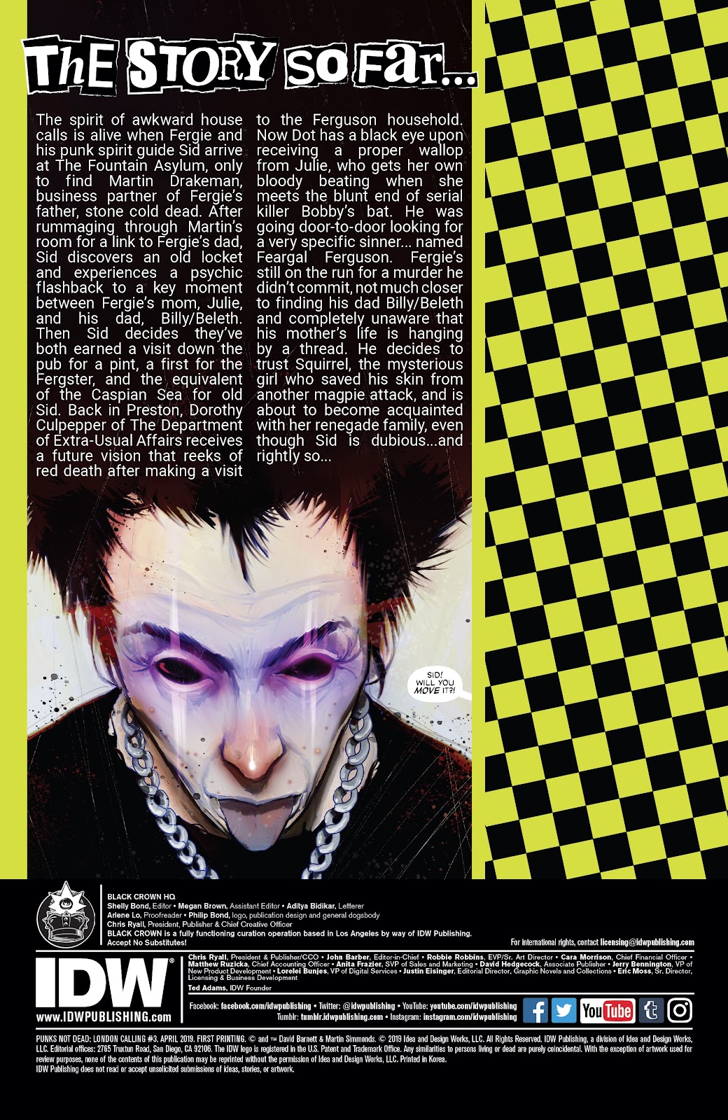 Punks Not Dead: London Calling Issue #3 - Page 2