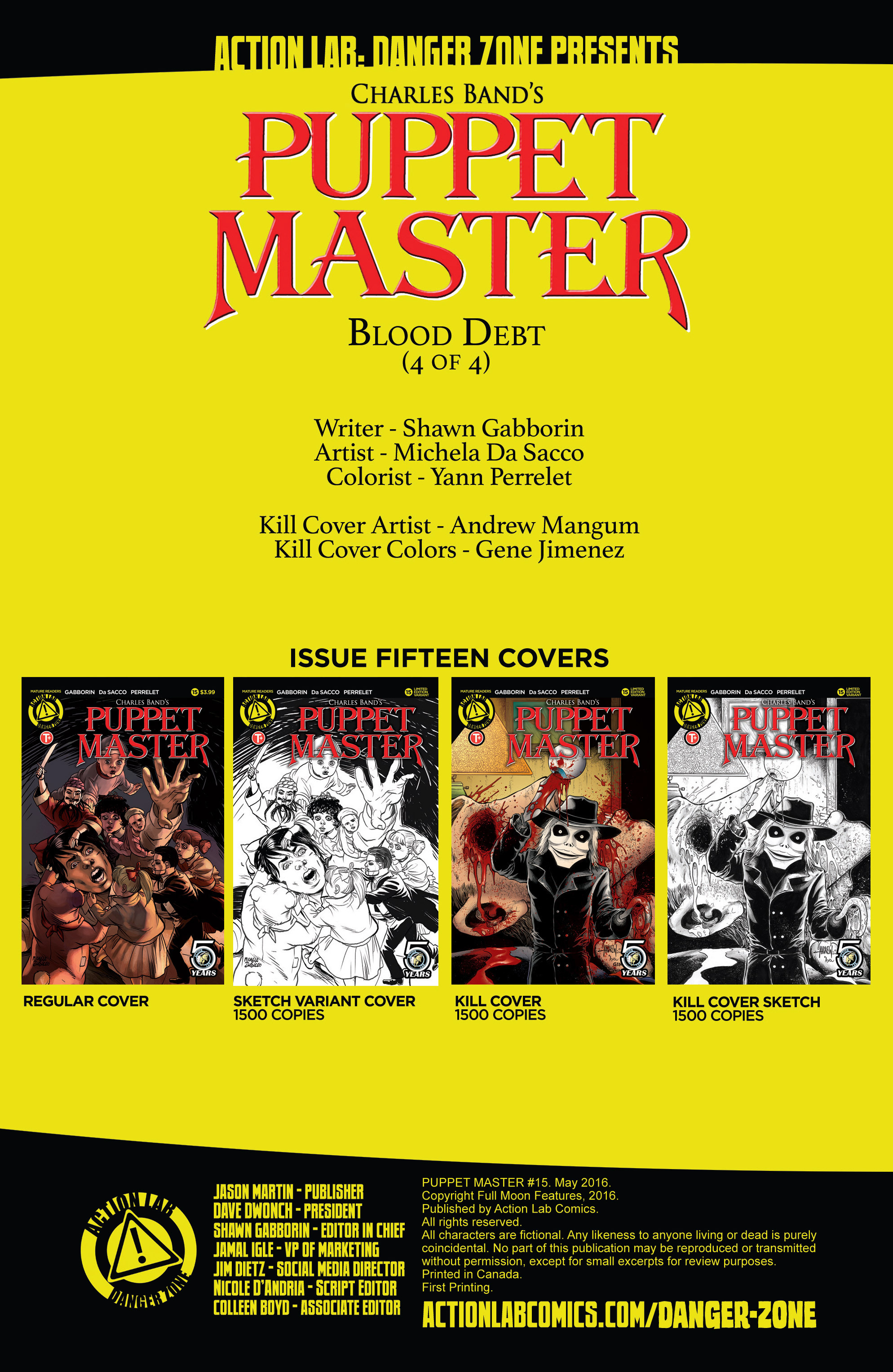 Puppet Master (2015) Issue #15 - Page 2