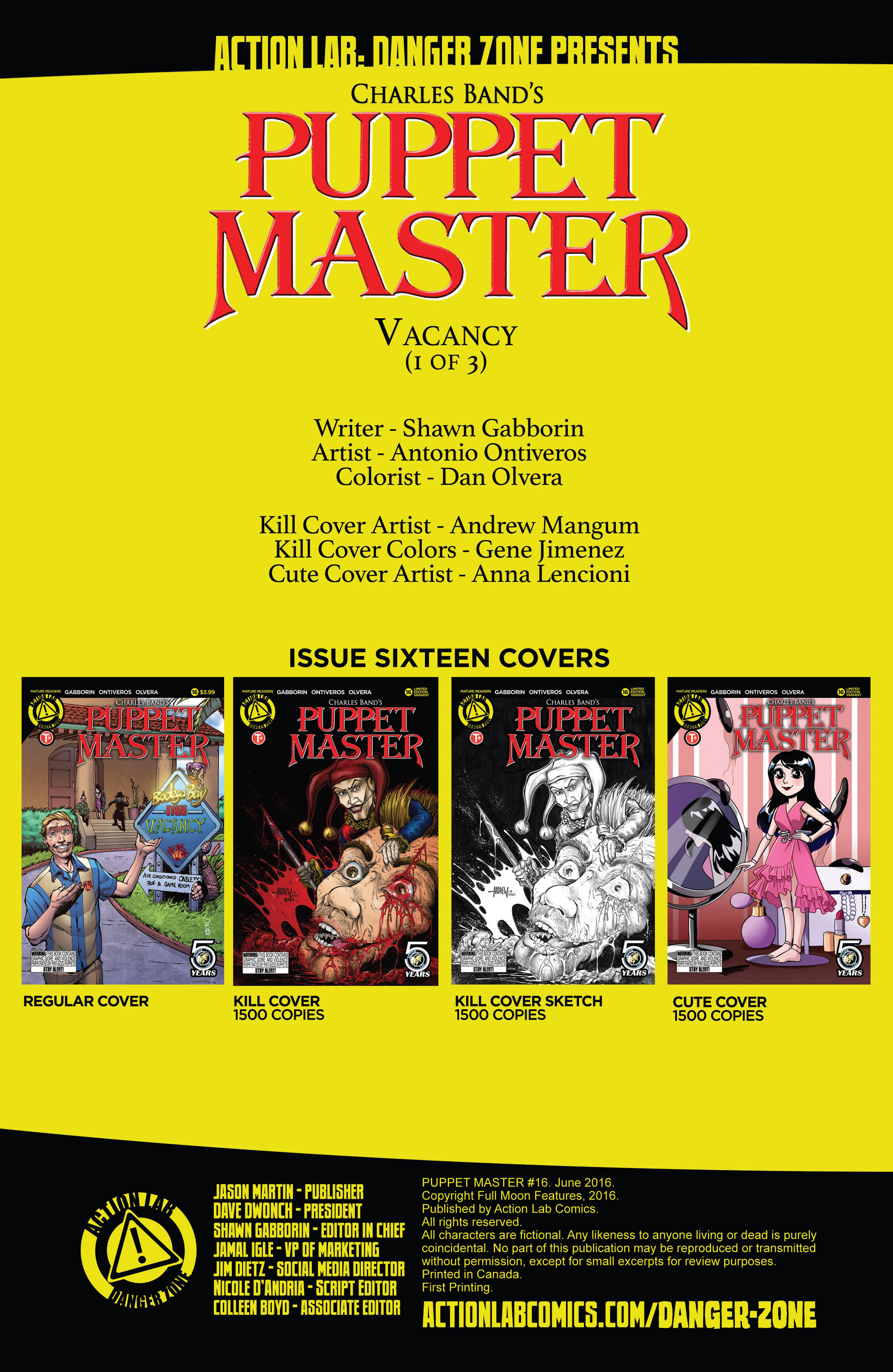 Puppet Master (2015) Issue #16 - Page 2