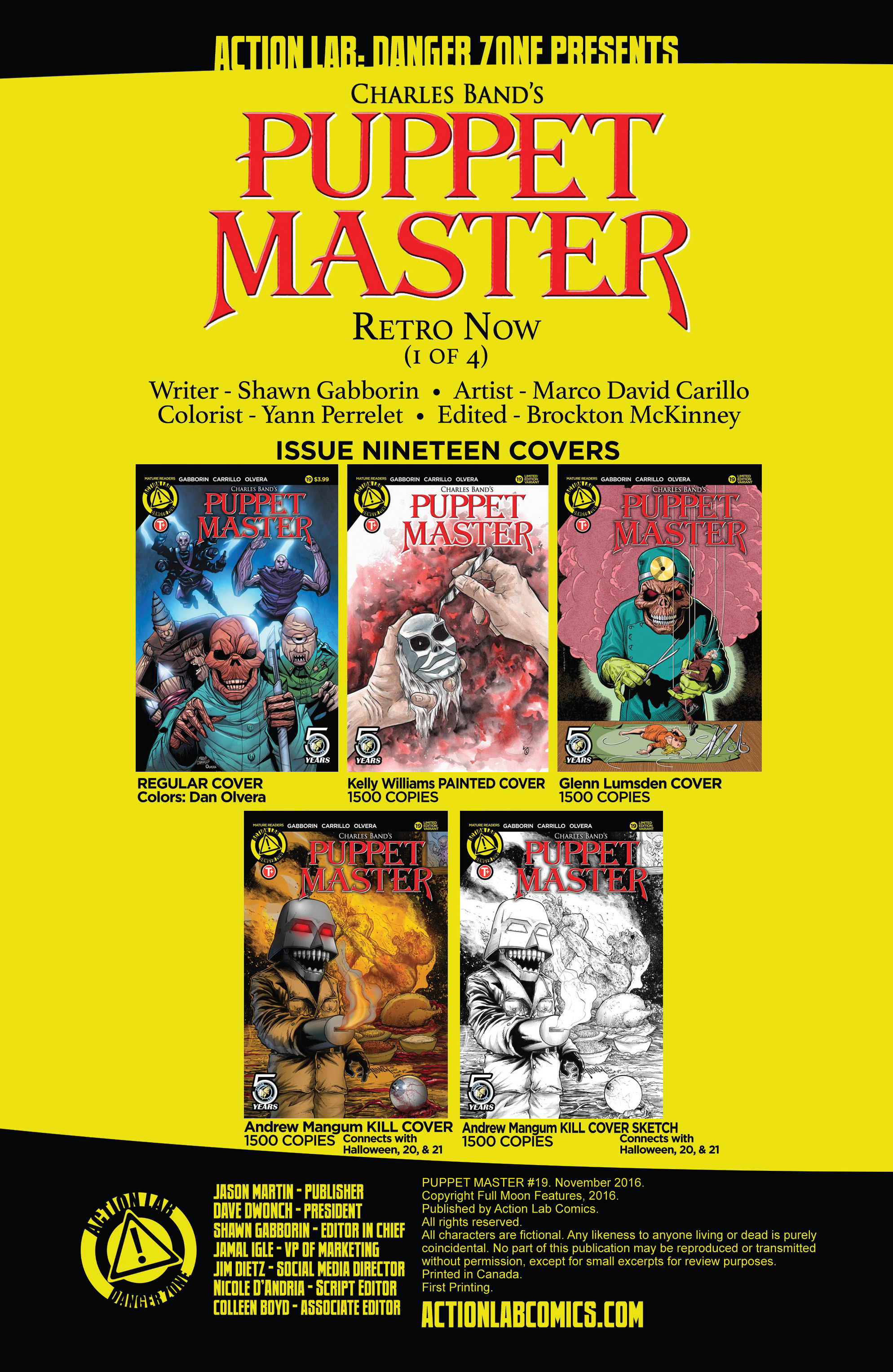 Puppet Master (2015) Issue #19 - Page 2