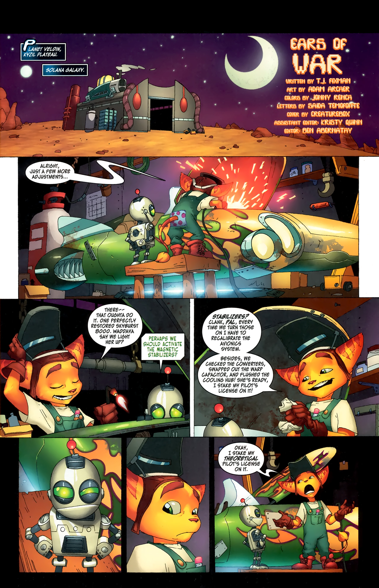 Ratchet & Clank Issue #1 - Page 2