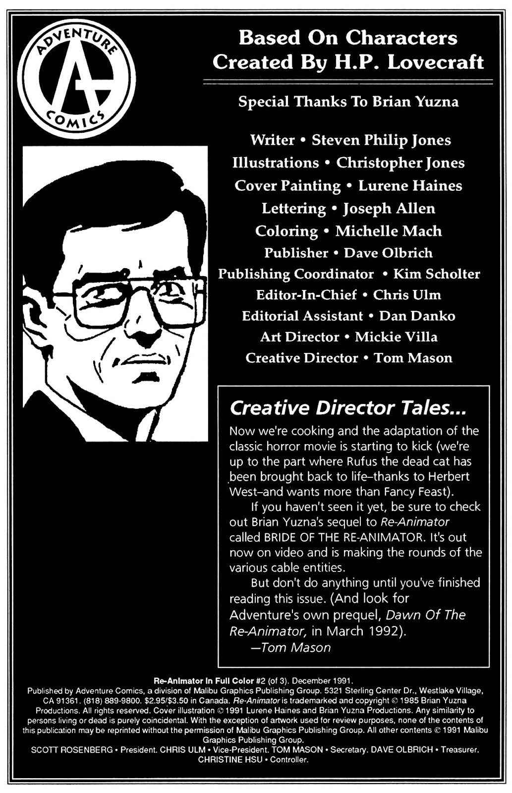 Re-Animator (1991) Issue #2 - Page 2