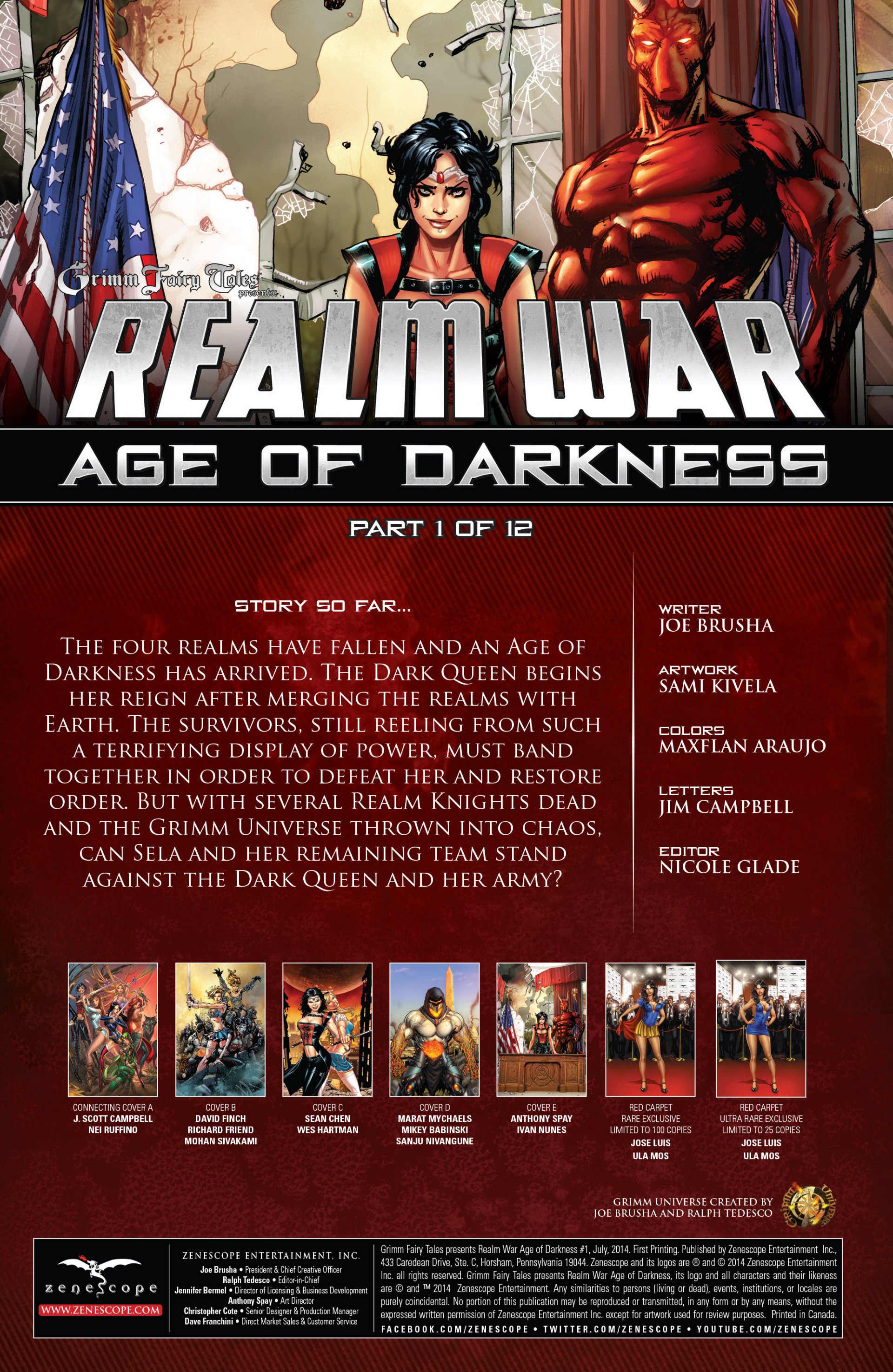 Realm War  Issue #1 - Page 2