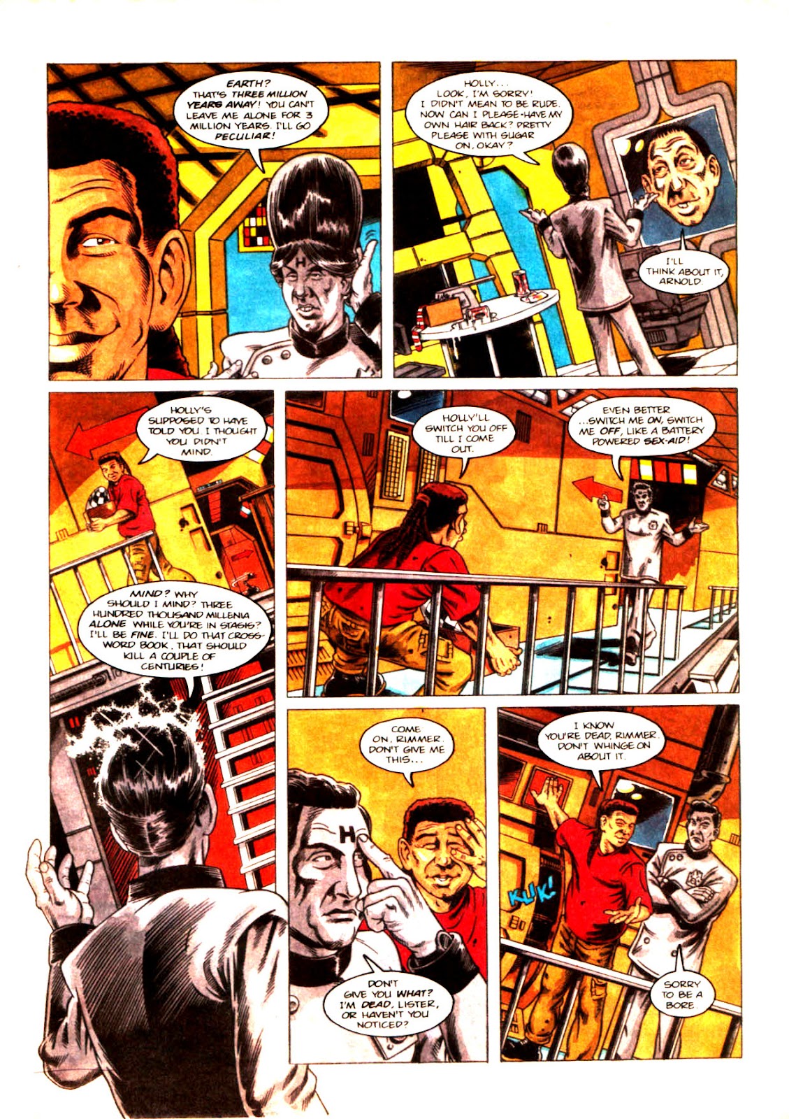 Red Dwarf Smegazine (1992) Issue #4 - Page 35