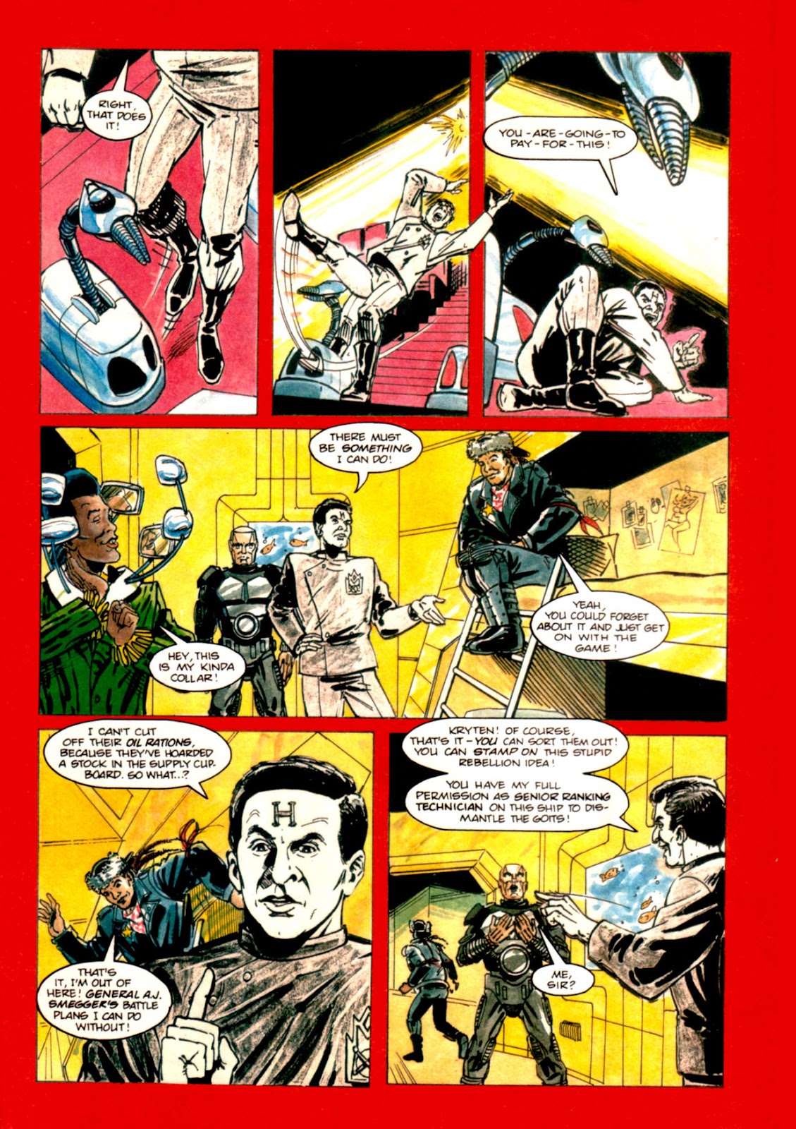 Red Dwarf Smegazine (1992) Issue #4 - Page 8