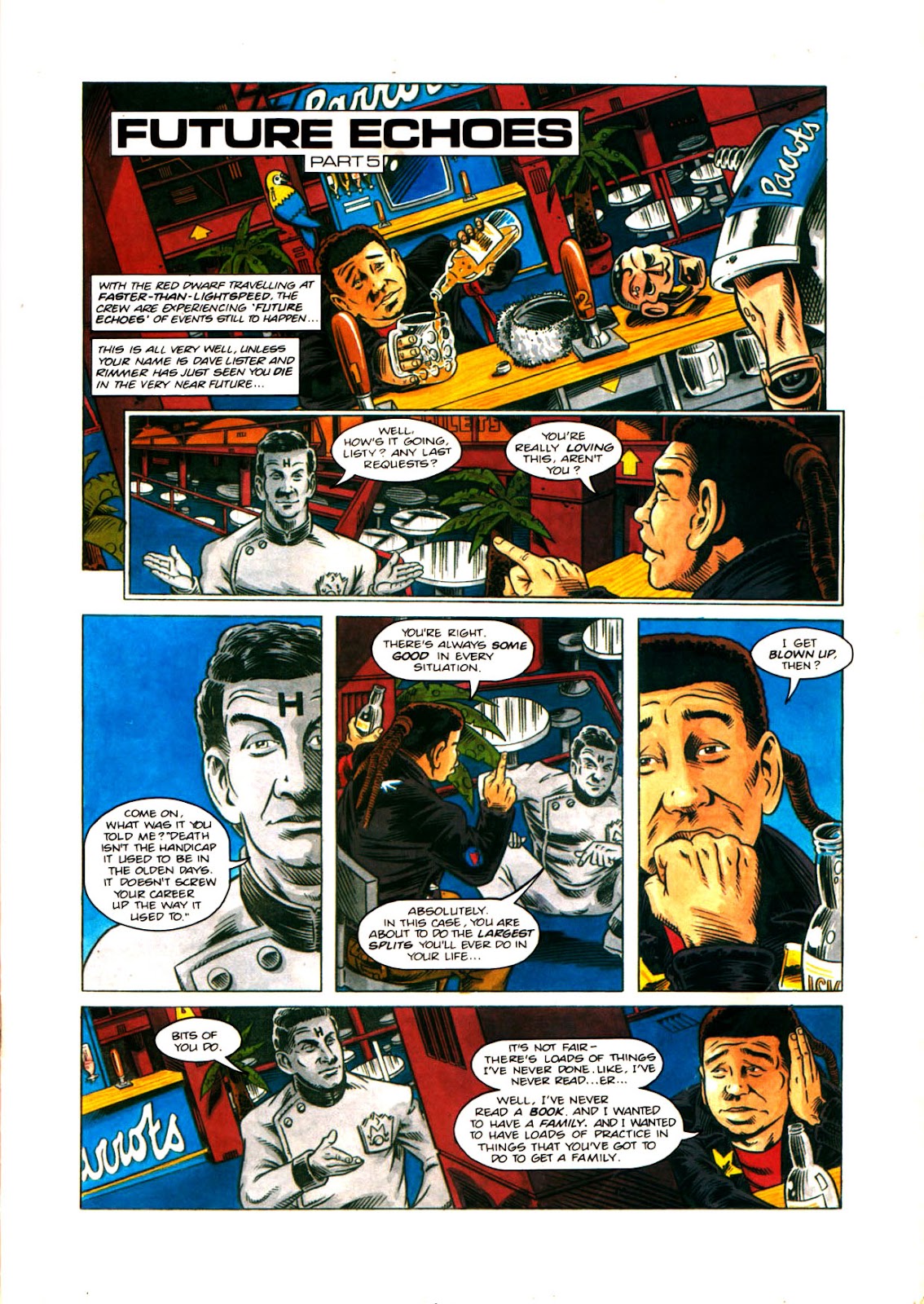 Red Dwarf Smegazine (1992) Issue #8 - Page 3