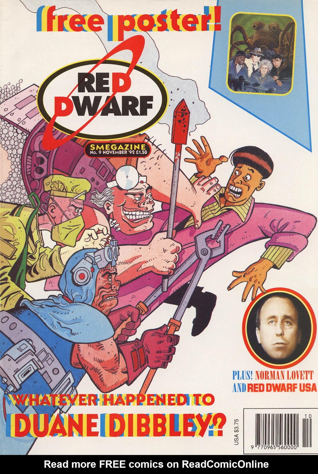 Red Dwarf Smegazine (1992) Issue #9 - Page 1