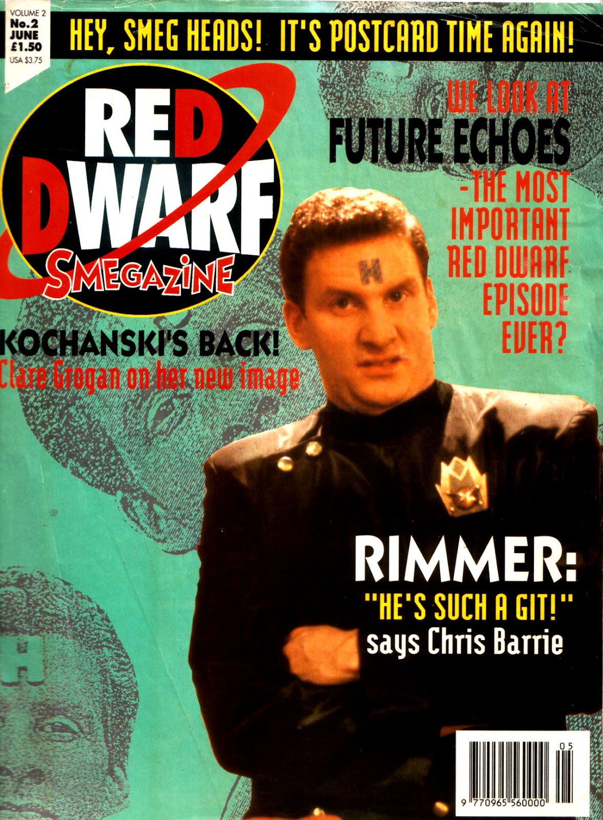 Red Dwarf Smegazine (1993) Issue #2 - Page 1