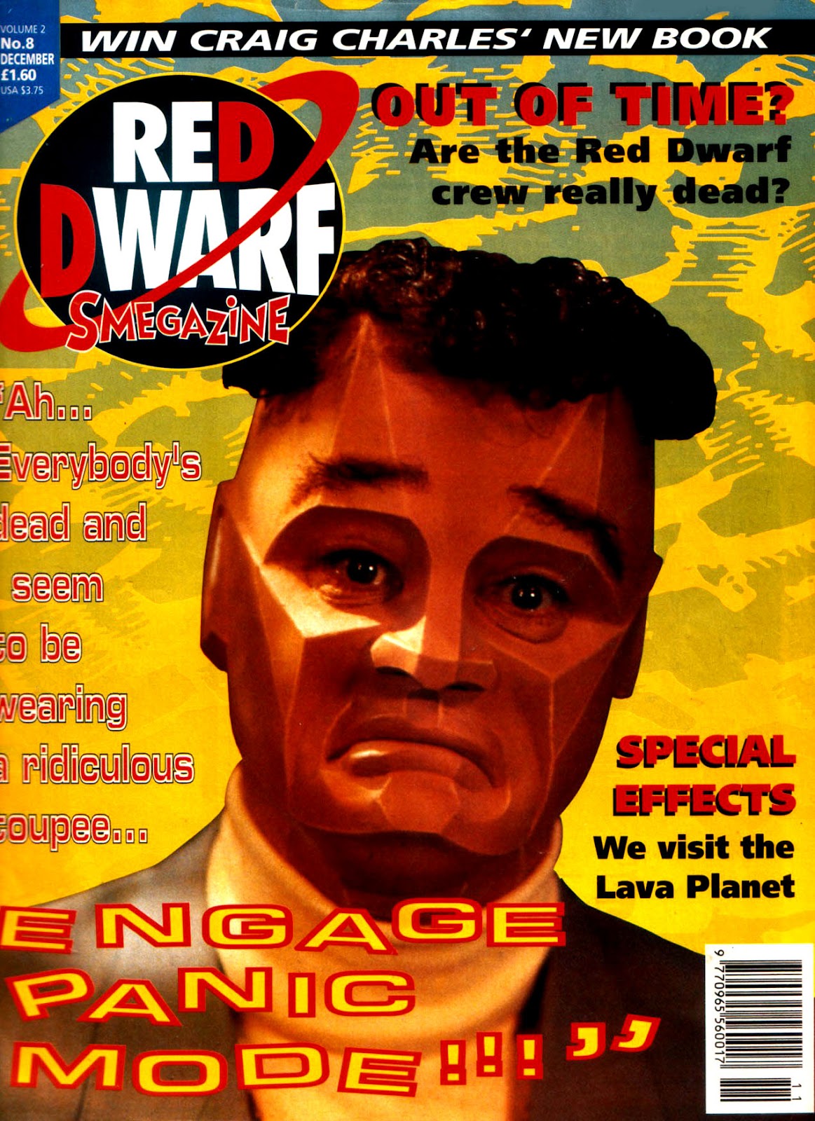 Red Dwarf Smegazine (1993) Issue #8 - Page 1
