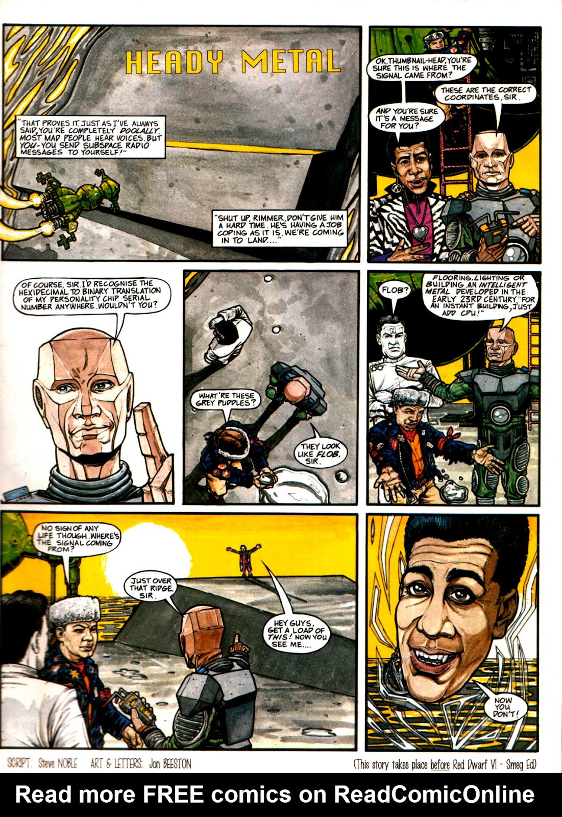 Red Dwarf Smegazine (1993) Issue #9 - Page 3