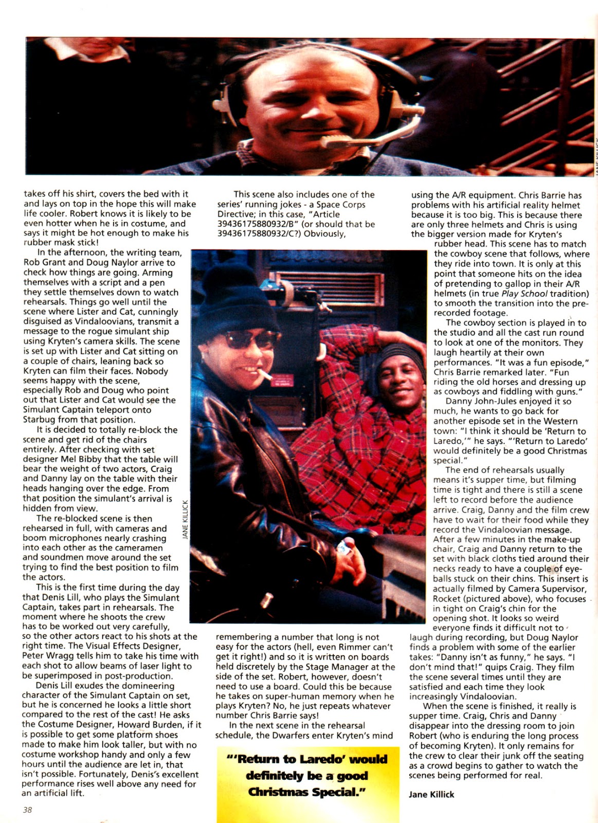 Red Dwarf Smegazine (1993) Issue #9 - Page 38