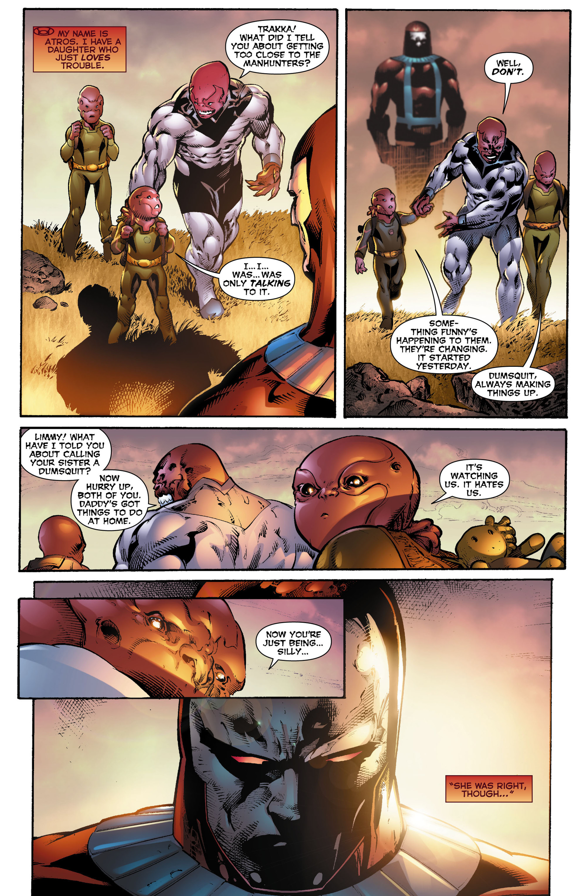 Red Lanterns Issue #0 - Page 3