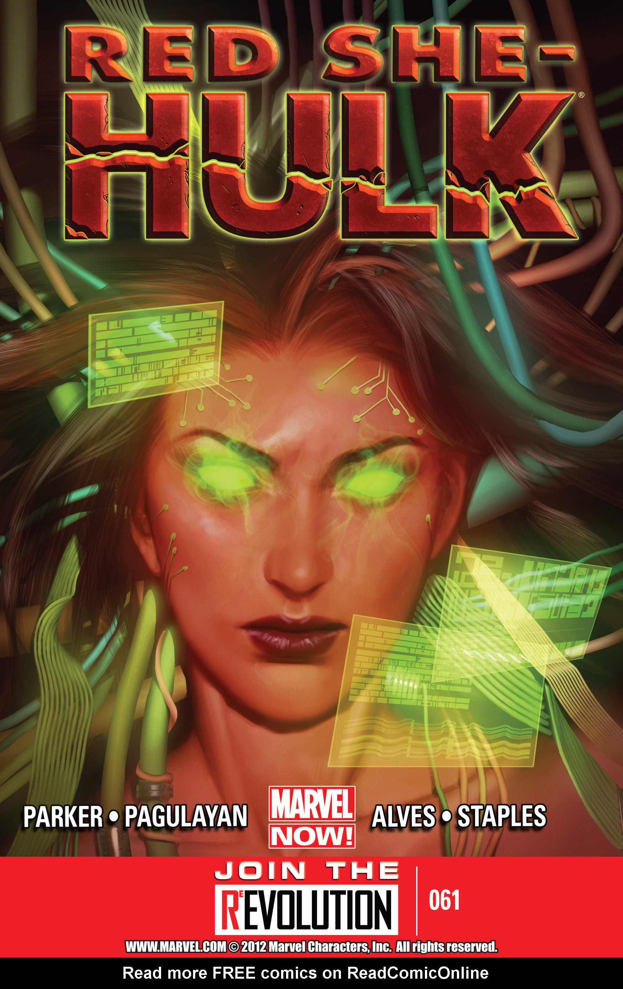 Red She-Hulk Issue #61 - Page 1